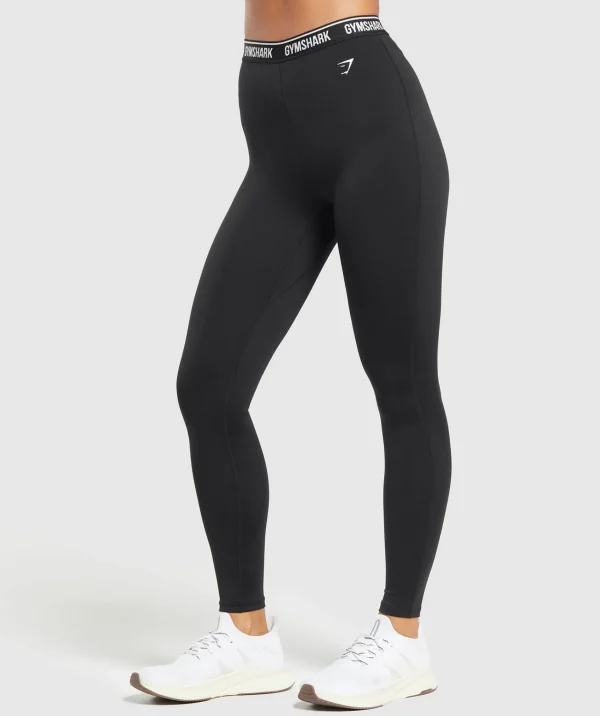 Online Gymshark Everyday Waistband Leggings Black