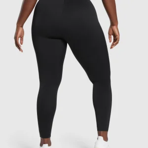 Online Gymshark Everyday Waistband Leggings Black