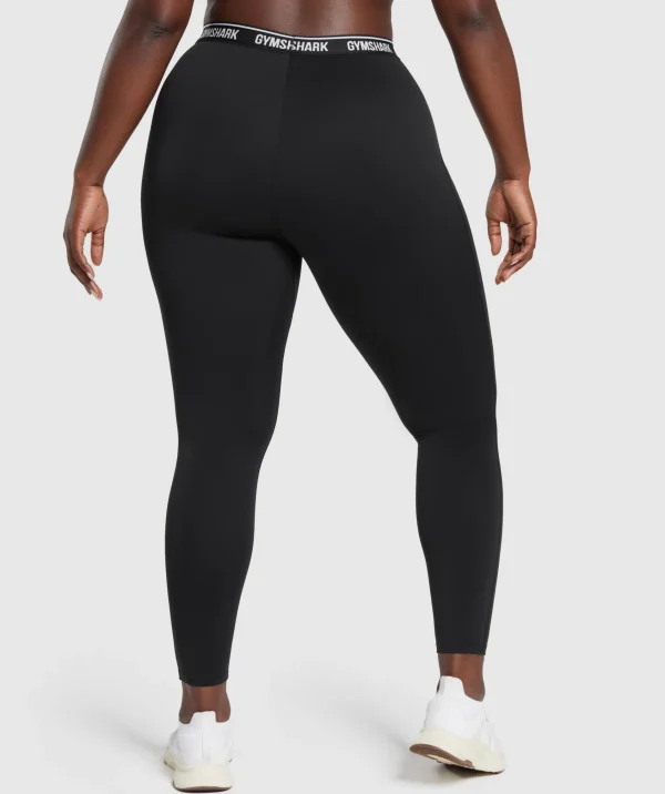 Online Gymshark Everyday Waistband Leggings Black