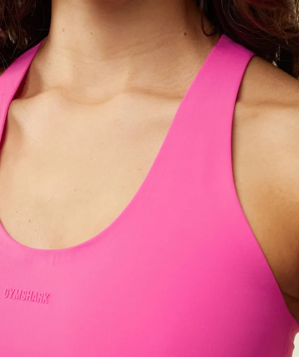 Hot Gymshark everywear Active Sports Bra FetchPink