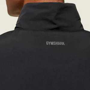 Online Gymshark everywear Coaches Track Jacket Black/TameGrey