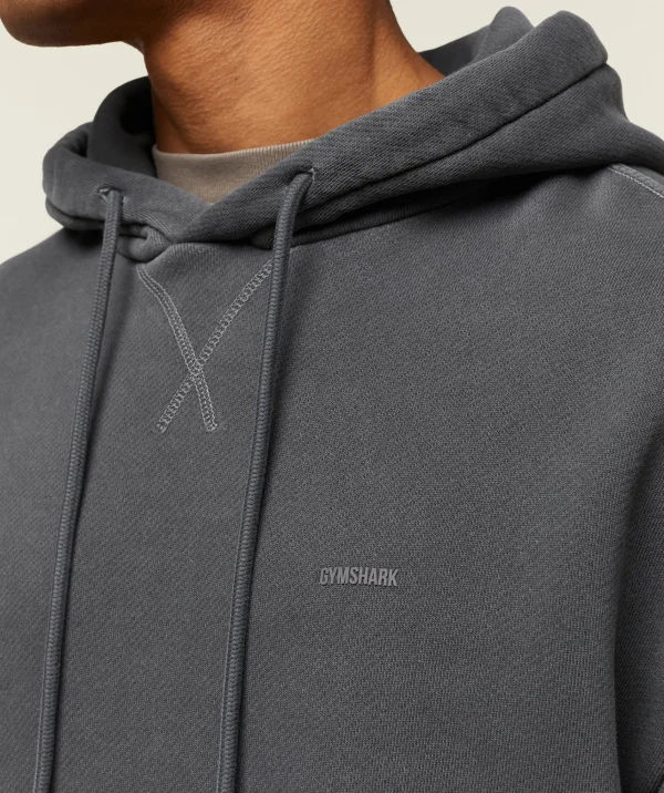 Best Gymshark everywear Relaxed Hoodie WashedBlack