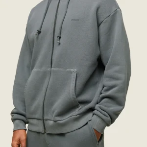 Clearance Gymshark everywear Relaxed Zip Hoodie SlateTeal