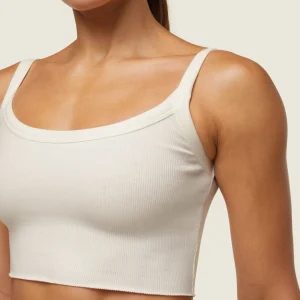 Fashion Gymshark everywear Ribbed Tank SoftWhite