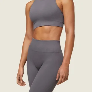 New Gymshark everywear Seamless Sports Bra BrushedGrey