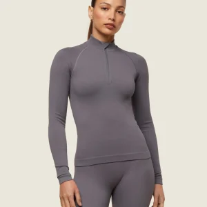 Best Gymshark everywear Seamless Turtleneck BrushedGrey