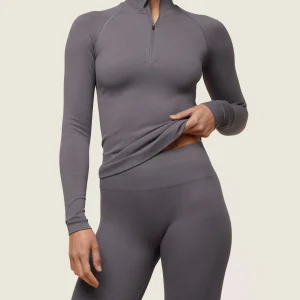 Best Gymshark everywear Seamless Turtleneck BrushedGrey