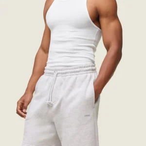 Discount Gymshark everywear Sweat Shorts SoftGreyMarl