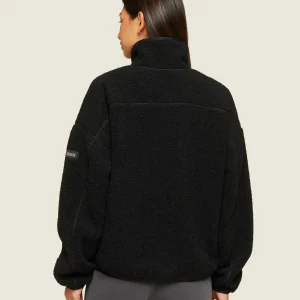 Best Gymshark everywear Zip Up Sherpa Jacket Black