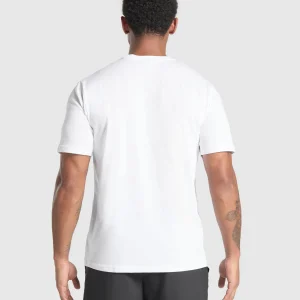 Outlet Gymshark Fitness Apparel Functional T-Shirt White