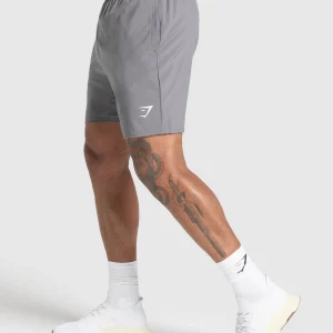 Clearance Gymshark Fitness Apparel 7" Shorts BrushedGrey