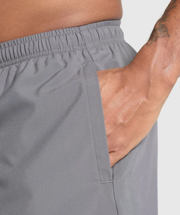 Clearance Gymshark Fitness Apparel 7" Shorts BrushedGrey