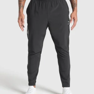 Discount Gymshark Fitness Apparel Woven Joggers Black