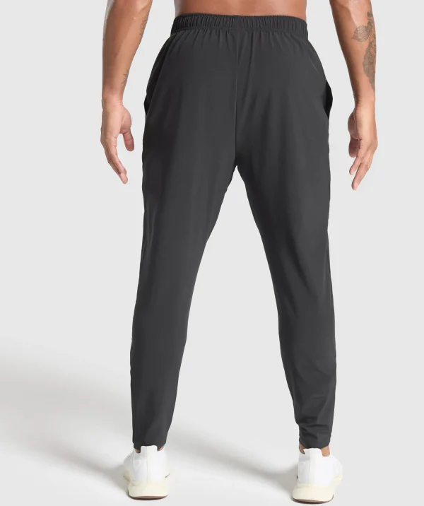 Discount Gymshark Fitness Apparel Woven Joggers Black