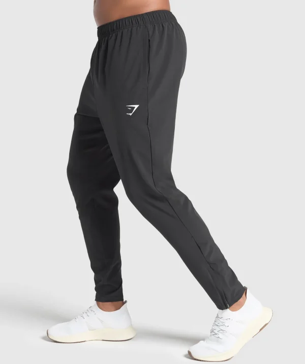 Discount Gymshark Fitness Apparel Woven Joggers Black