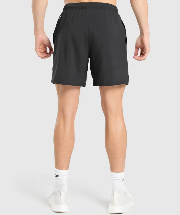 Online Gymshark Fitness Graphic Shorts Black