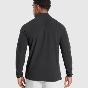 Discount Gymshark Fleece 1/4 Zip Black