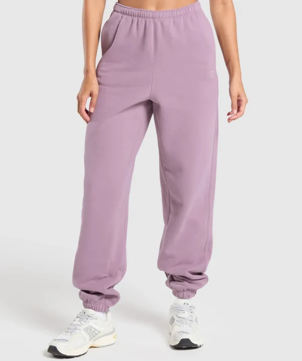 Fashion Gymshark Fleece Joggers SoftPurple