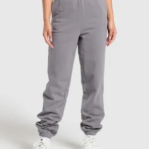 Online Gymshark Fleece Joggers MediumGrey