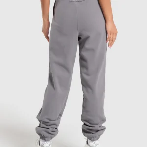 Online Gymshark Fleece Joggers MediumGrey