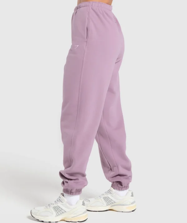 Fashion Gymshark Fleece Joggers SoftPurple