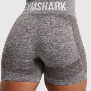 Online Gymshark Flex Shorts GreyedPurple/White