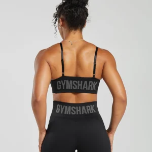 New Gymshark Flex Strappy Sports Bra Black