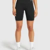 Best Gymshark Fraction Shorts Black