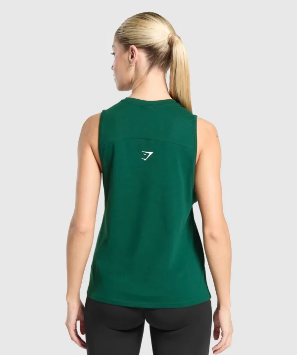 Fashion Gymshark Fraction Tank ConditioningGreen