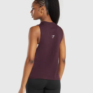 Best Gymshark Fraction Tank DepthPurple