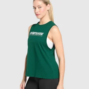 Fashion Gymshark Fraction Tank ConditioningGreen