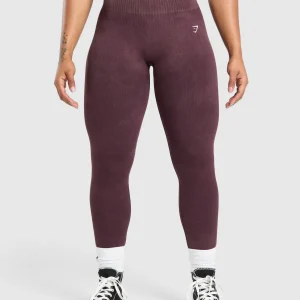 Sale Gymshark Gains Seamless Leggings DepthPurple