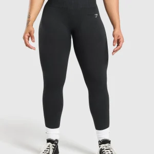 Discount Gymshark Gains Seamless Leggings Black