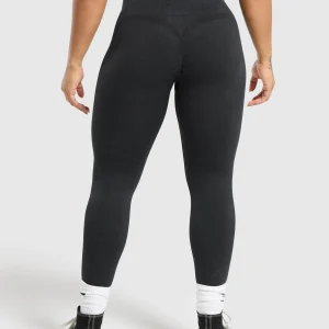 Discount Gymshark Gains Seamless Leggings Black