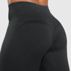 Discount Gymshark Gains Seamless Leggings Black