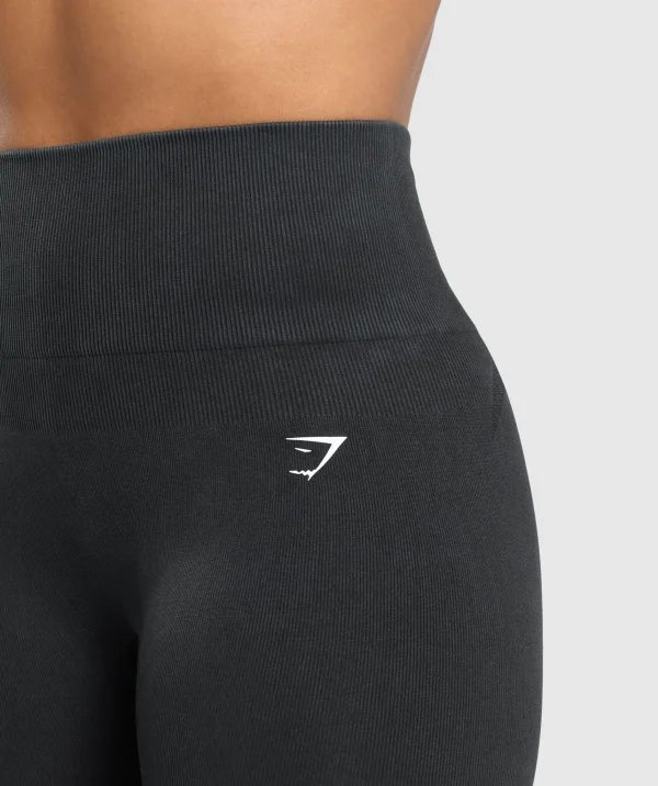 Discount Gymshark Gains Seamless Leggings Black