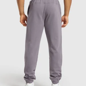 Clearance Gymshark Global Lifting Oversized Essential Joggers FogPurple