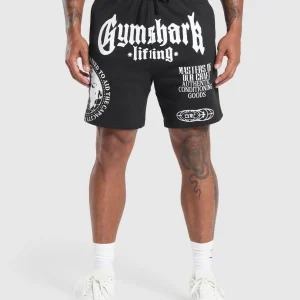 New Gymshark Global Lifting Shorts Black