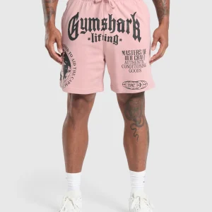 Online Gymshark Global Lifting Shorts LightPink