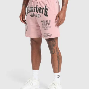 Online Gymshark Global Lifting Shorts LightPink