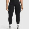 Hot Gymshark Glow Legging Black