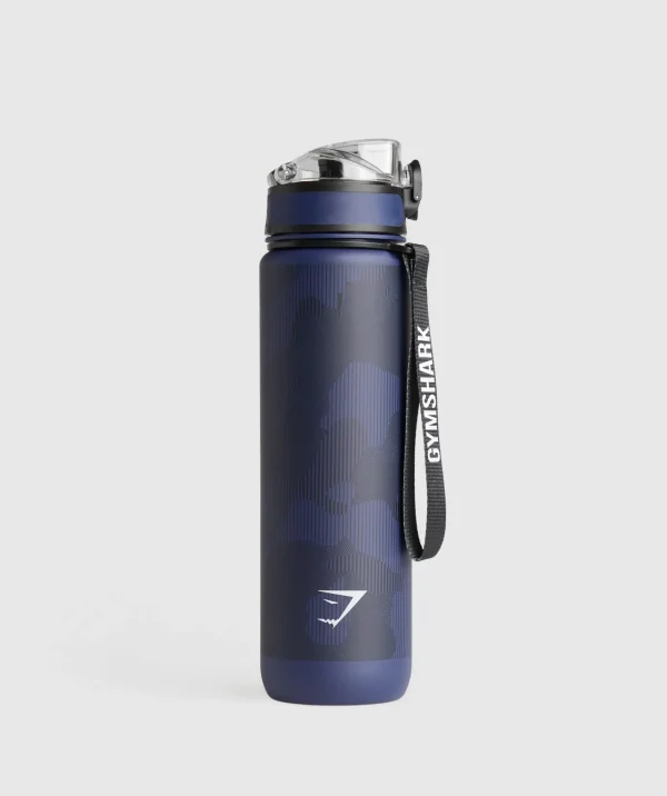 Outlet Gymshark Graphic Sports Bottle AshBlue