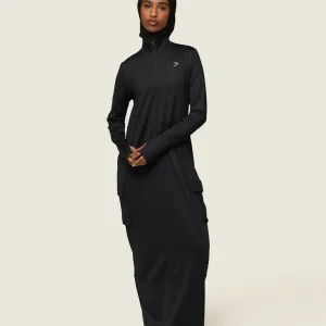 Online Gymshark GS x Leana Deeb Abaya Black