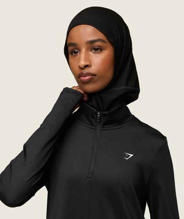 Online Gymshark GS x Leana Deeb Abaya Black