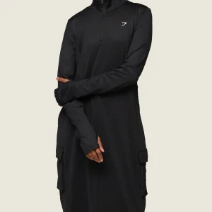 Online Gymshark GS x Leana Deeb Abaya Black