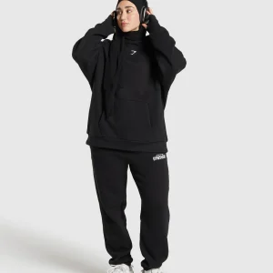 Fashion Gymshark GS x Leana Deeb Oversized Joggers Black