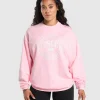 Online Gymshark GSLC Weight Graphic Sweater DollyPink