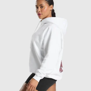 Online Gymshark Gym Bunny Oversized Hoodie White