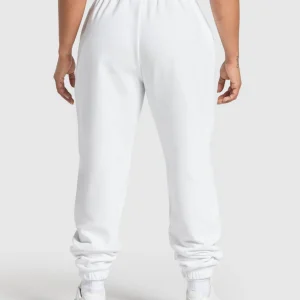 New Gymshark Gym Bunny Oversized Joggers White