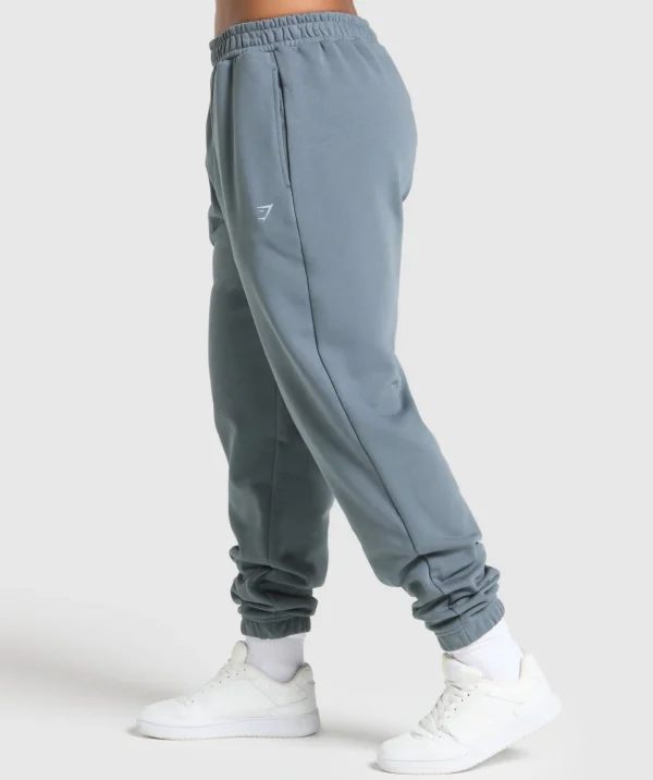 Best Gymshark Gym Bunny Oversized Joggers IronBlue